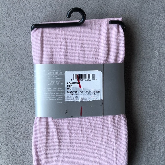 Nordstrom Tights ~ Pink with Sparkle Size M/L - Picture 2 of 5
